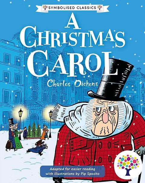 A Christmas Carol by Charles Dickens (symbolised)