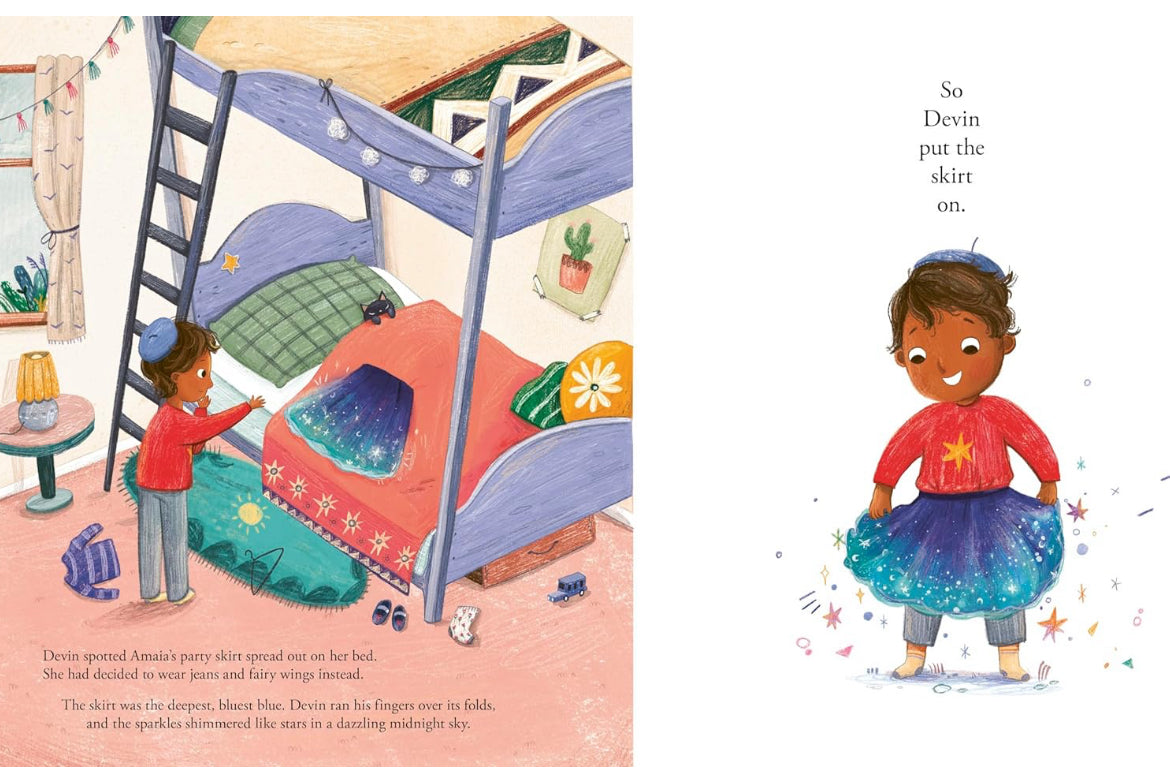 PRE ORDER So Devin wore a skirt by Shireen Lalji