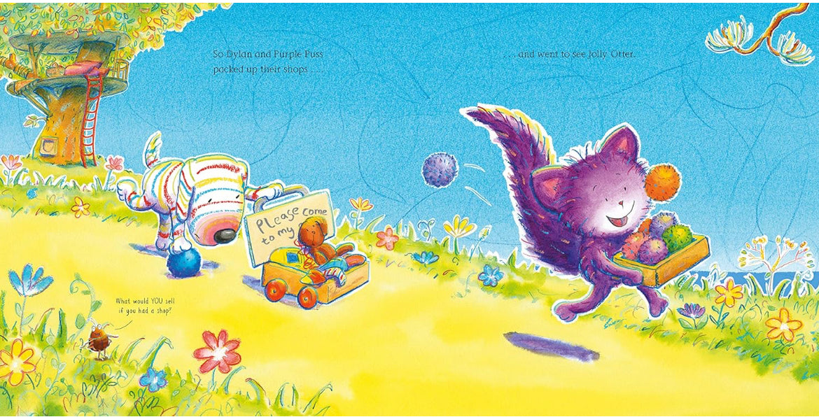 Dylan The Shopkeeper by Guy Parker-Rees (board book)