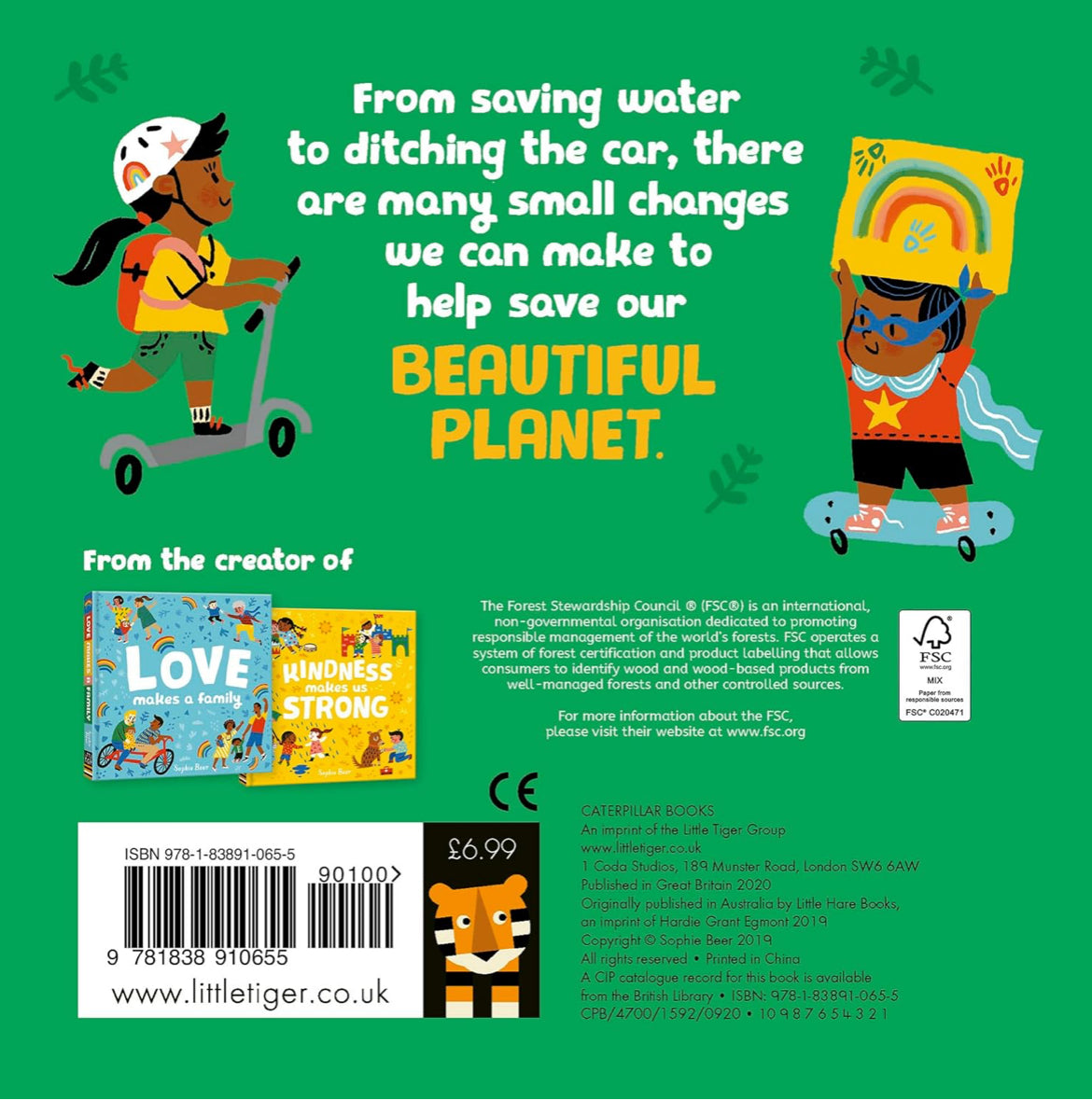 Change starts with us by Sophie Beer (board book)