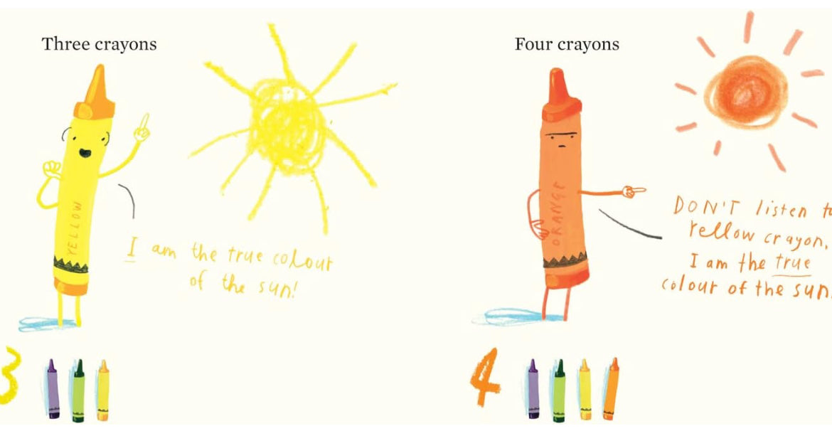 The Crayons’ book of numbers (board book) by Drew Daywalt