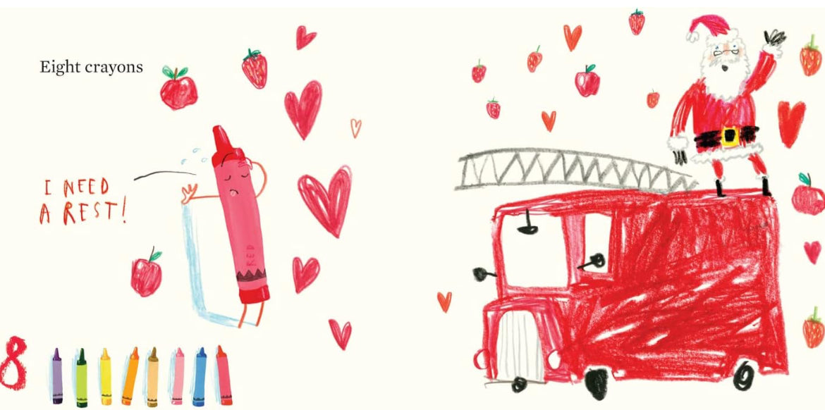 The Crayons’ book of numbers (board book) by Drew Daywalt