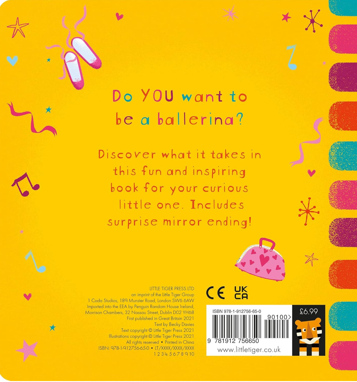I want to be a ballerina (board book)