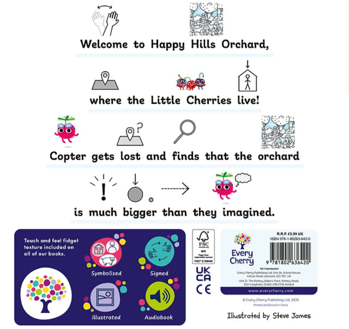 Copter the Explorer (symbolised board book)