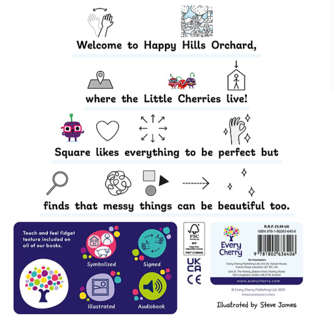 Square Makes a Mess (symbolised board book)