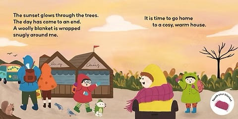 Autumn is Awesome (sensory story/ board book)