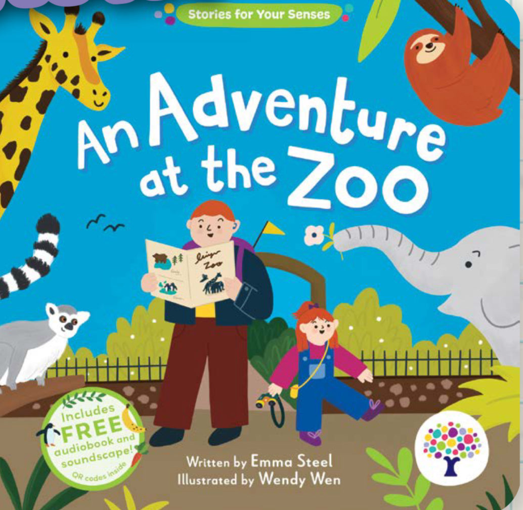 PRE ORDER An Adventure at the Zoo (sensory story/board book)