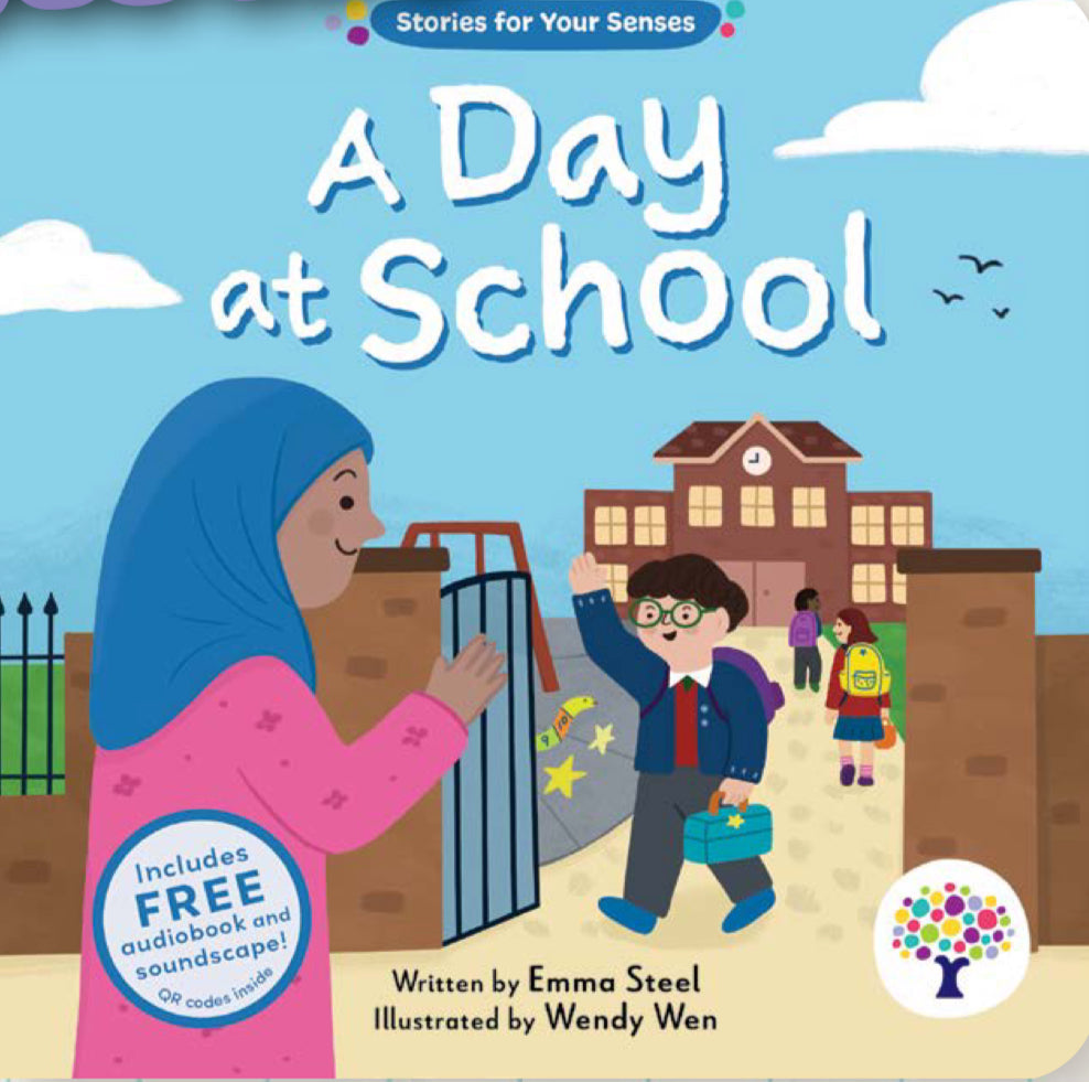 PRE ORDER A Day at School (symbolised/board book)