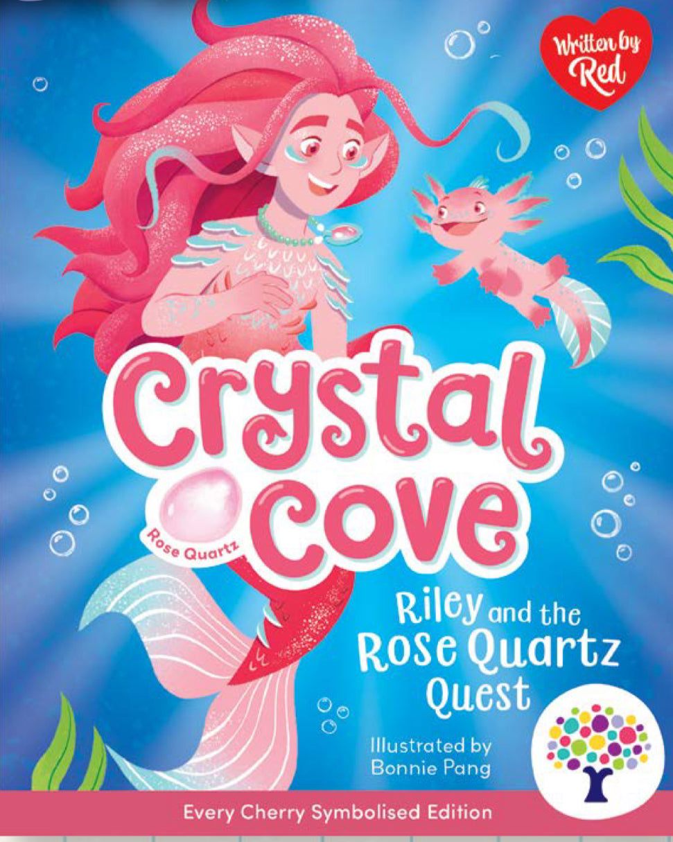 PRE ORDER crystal Cove Riley and the Rose Quartz Quest (symbolised)