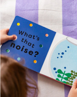 What’s that noise? Miaow! (Noisy board book)