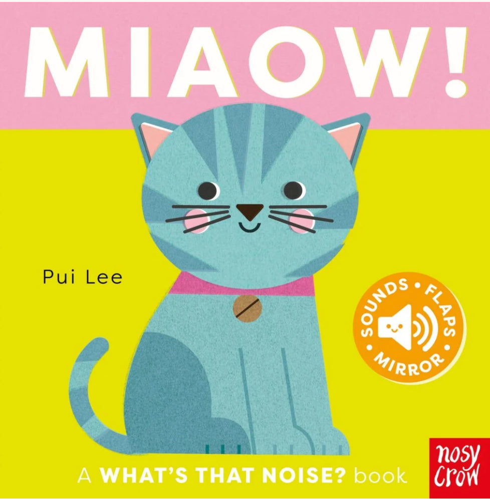 What’s that noise? Miaow! (Noisy board book)