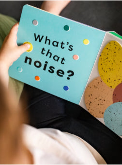 What’s that noise? Moo! (noisy board book)