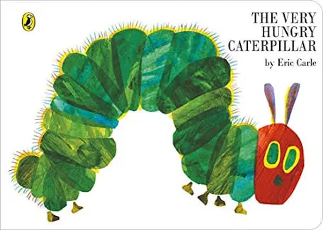 The Very Hungry Caterpillar by Eric Carle (board book)