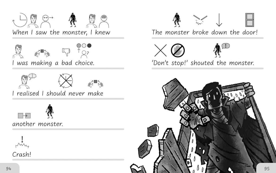 Frankenstein by Mary Shelley (symbolised)