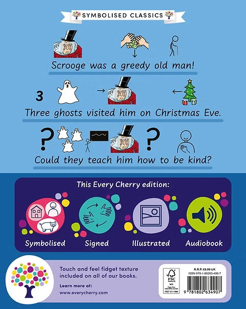 A Christmas Carol by Charles Dickens (symbolised)