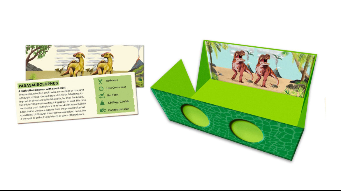 Enter the world of dinosaurs - Immersive 3D viewer