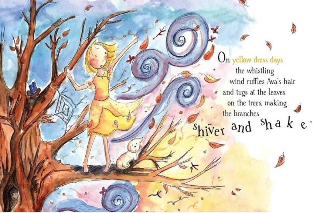 Yellow dress day by Michelle worthington