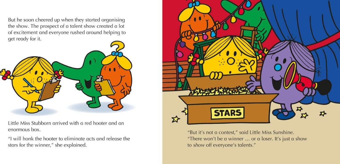 Mr Men Talent Show by Roger Hargreaves