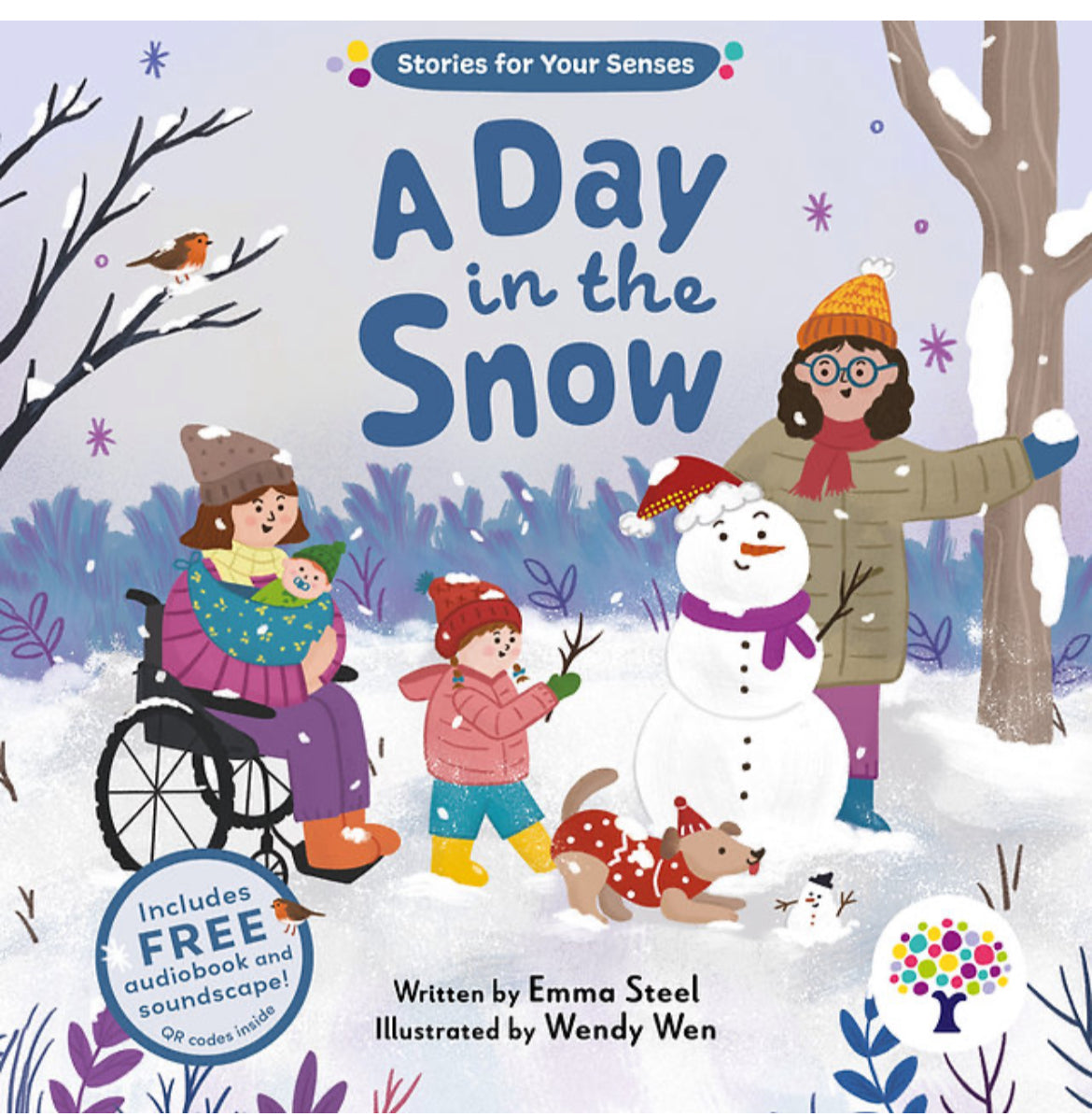 A day in the snow (sensory story/board book)