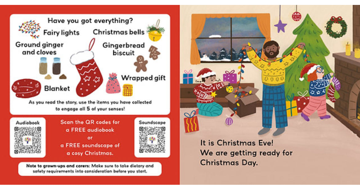 A cosy Christmas (sensory story/ board book)