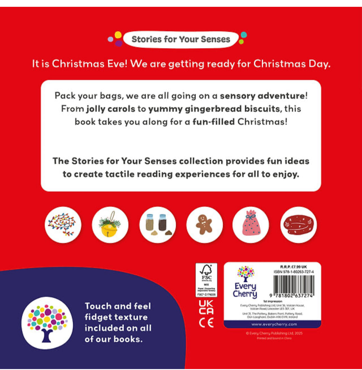 A cosy Christmas (sensory story/ board book)