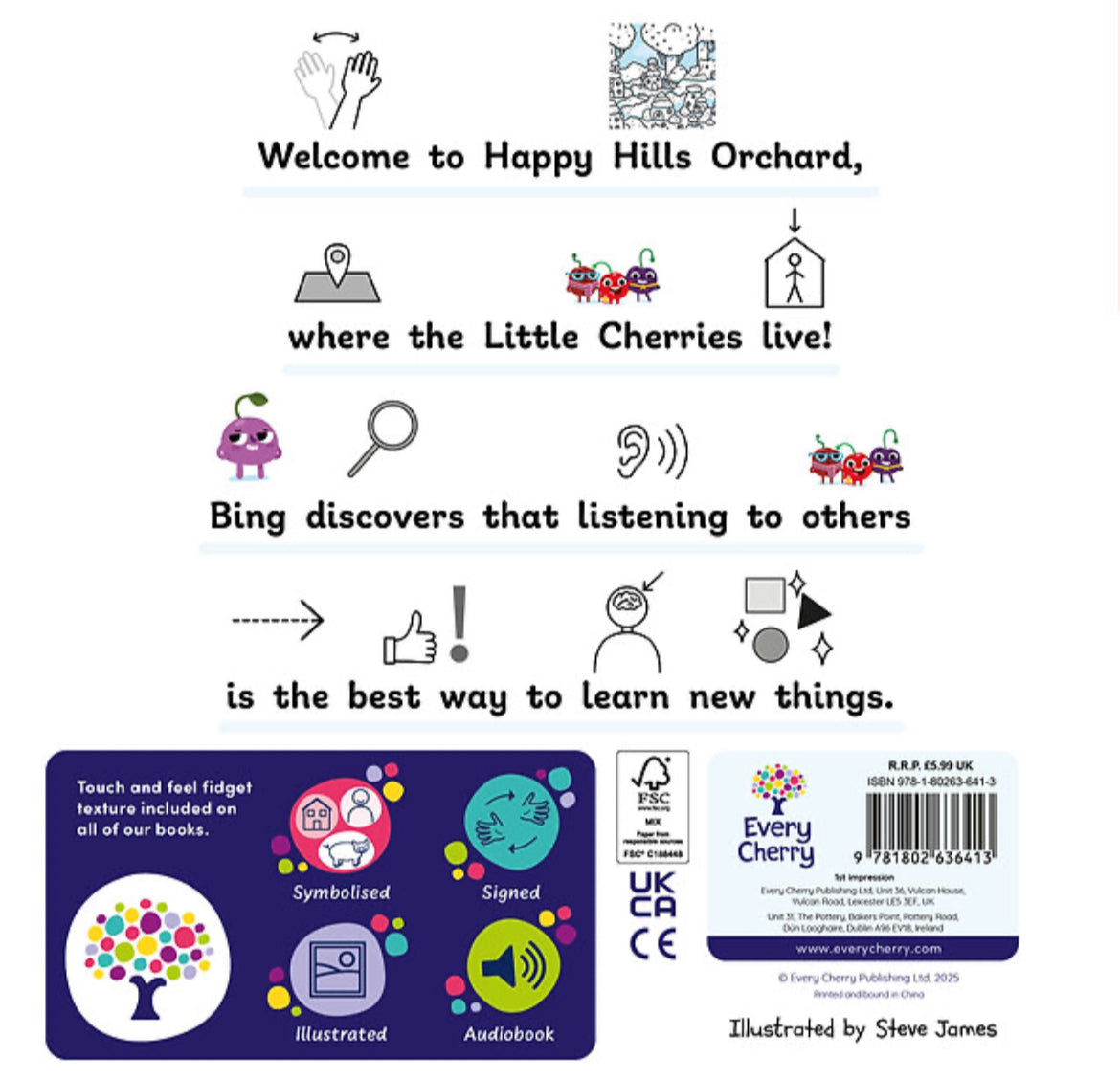 Bing Listens and Learns (symbolised board book)