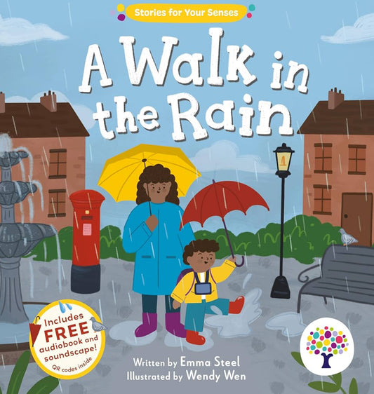 PRE ORDER A walk in the Rain (sensory story/board book)