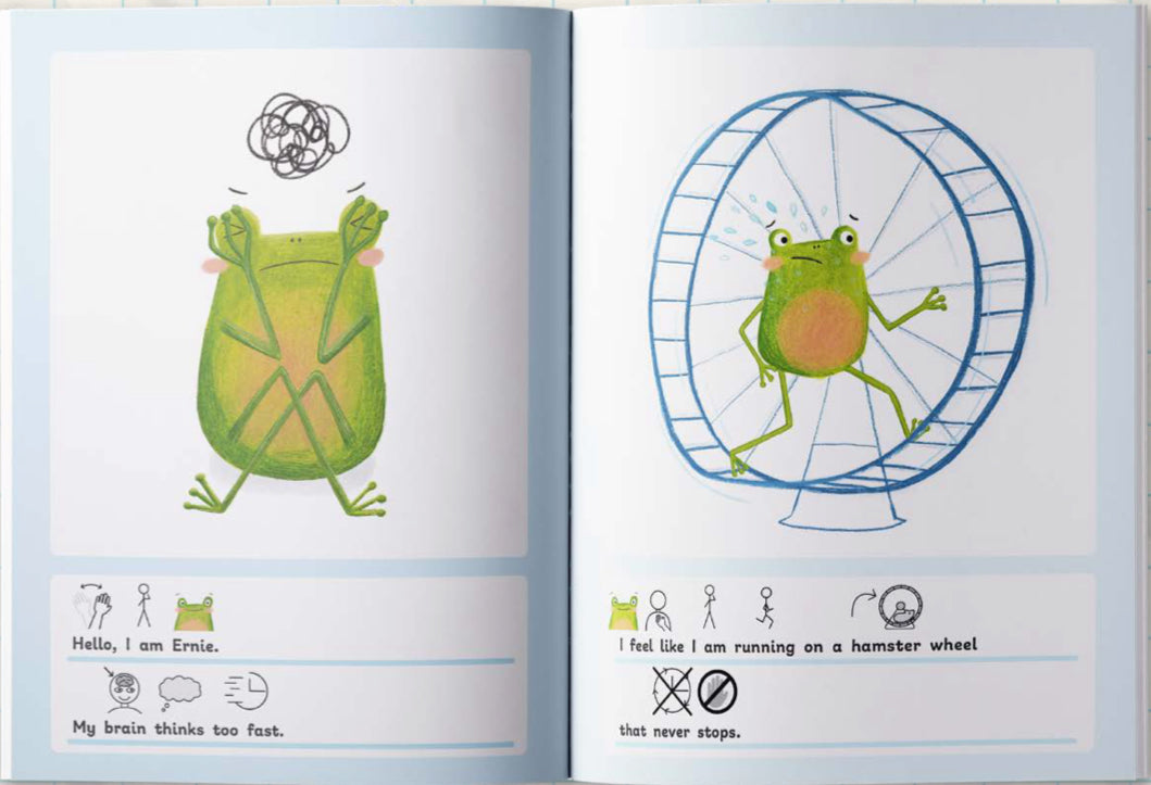 PRE ORDER Ernie’s Mindful Journey (symbolised)