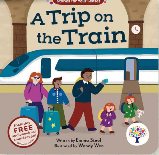 PRE ORDER A Trip on the Train (sensory story/board book)