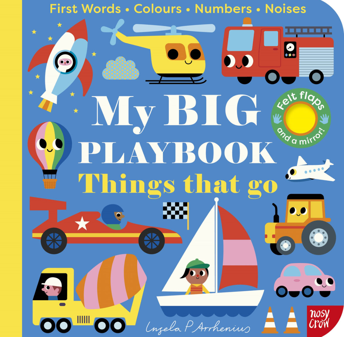My big playbook: Things that Go! (Board book)