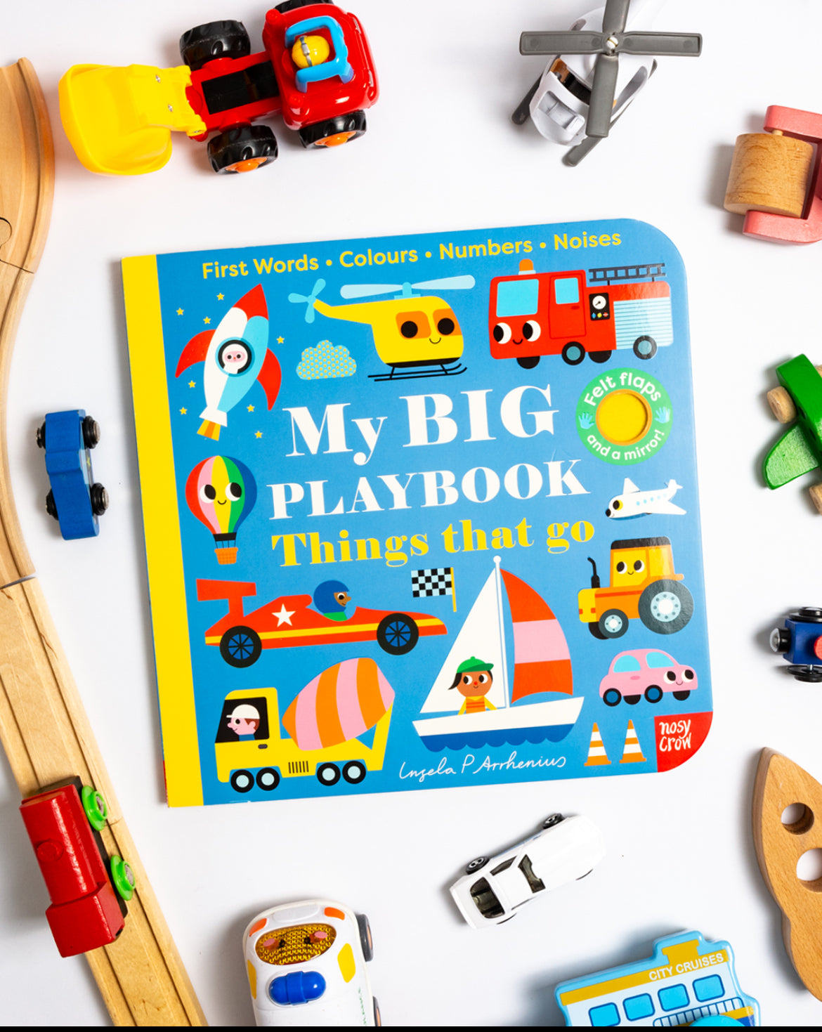 My big playbook: Things that Go! (Board book)