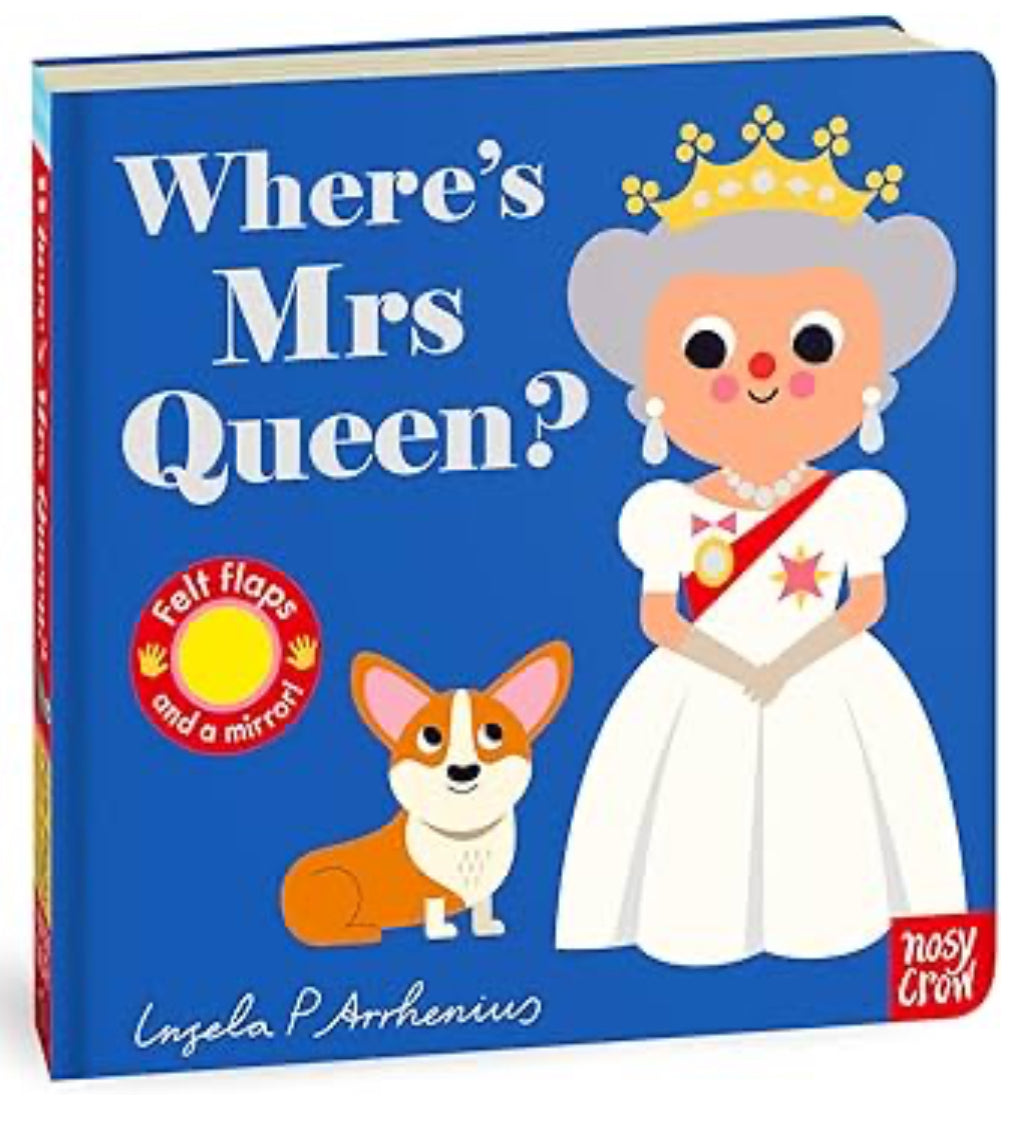 Where’s Mrs Queen (board book)