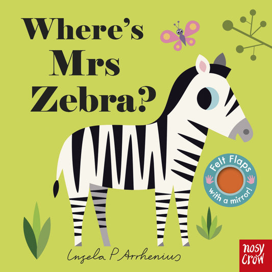 Where’s Mrs Zebra (board book)