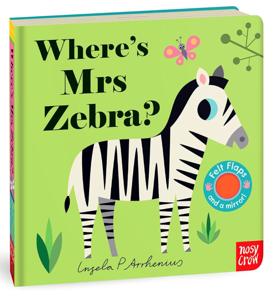 Where’s Mrs Zebra (board book)