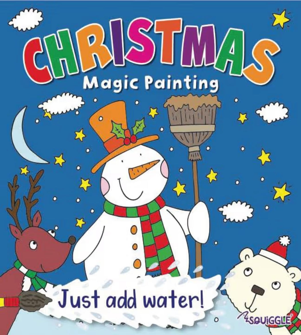 Christmas magic painting