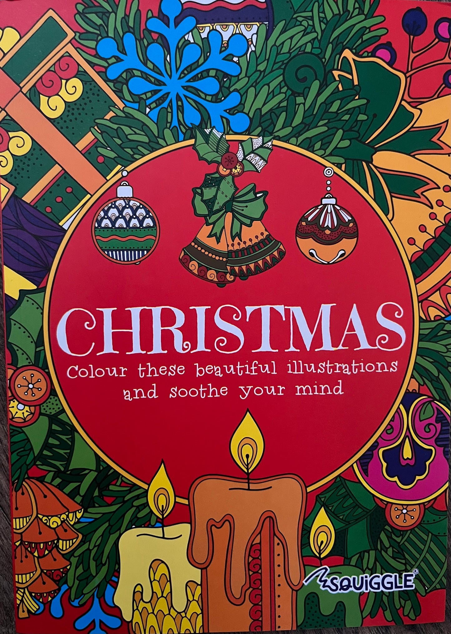 Mindful Christmas colouring
